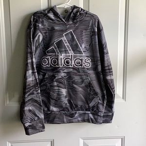 Pre worn great condition. Size 8 Adidas hoodie.